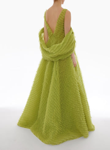 SELMA GOWN CITRONELLE TULLE