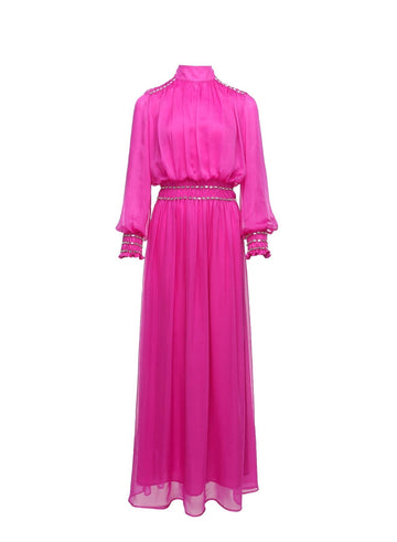 ATHENA GOWN PURPLE VOILE