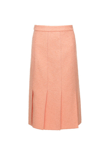 GIADA SKIRT PEACH TWEED