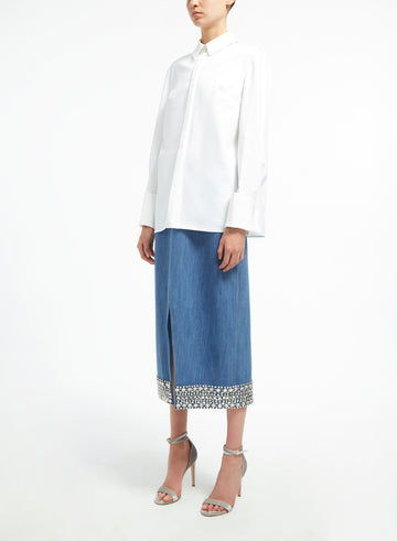 CORALINE TOP WHITE COTTON