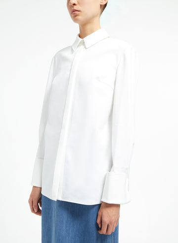 CORALINE TOP WHITE COTTON