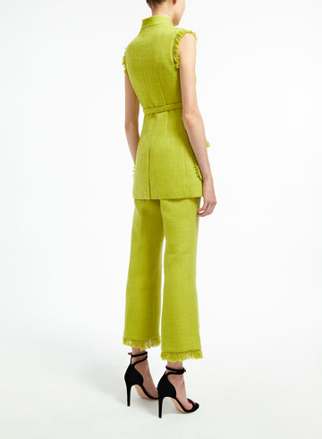 PAIGE JACKET LIME TWEED
