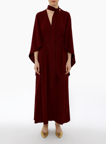 SALINA DRESS MULBERRY SABLE