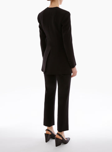 MILES TROUSERS BLACK CREPE