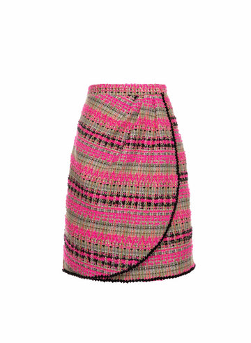 *ONLINE EXCLUSIVE* KAIA SKIRT PINK TWEED