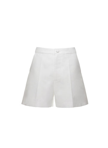 BELLE SHORTS WHITE COTTON