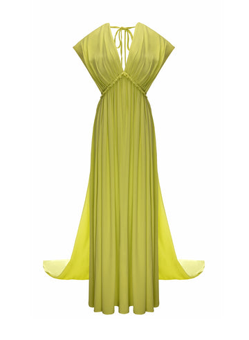 SOMER GOWN WILD LIME SABLE