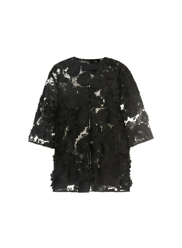 MILA JACKET BLACK EMBELLISHED TULLE