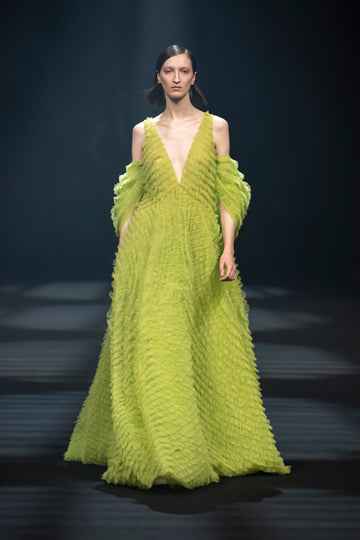 SELMA GOWN CITRONELLE TULLE