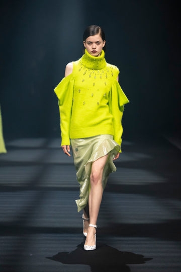 DIANE SKIRT CITRONELLE SEQUIN