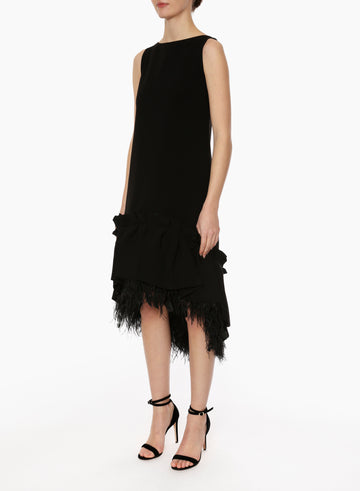 *ONLINE EXCLUSIVE* JODIE DRESS BLACK CREPE