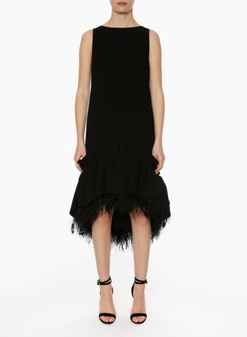 *ONLINE EXCLUSIVE* JODIE DRESS BLACK CREPE