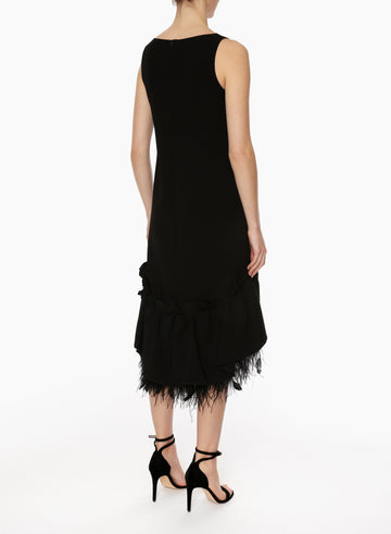 *ONLINE EXCLUSIVE* JODIE DRESS BLACK CREPE