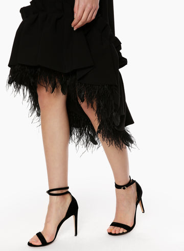 *ONLINE EXCLUSIVE* JODIE DRESS BLACK CREPE