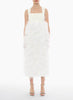 MABEL DRESS WHITE CREPE