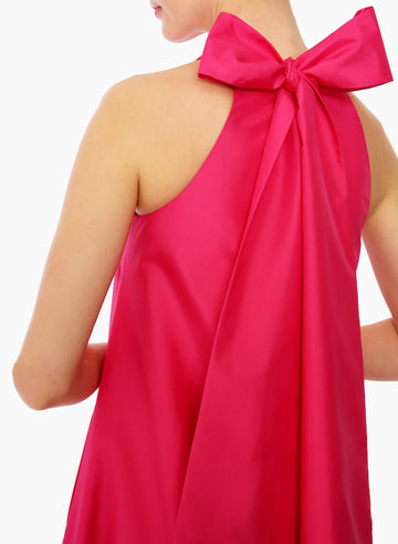 MIRO GOWN HOT PINK TAFFETA