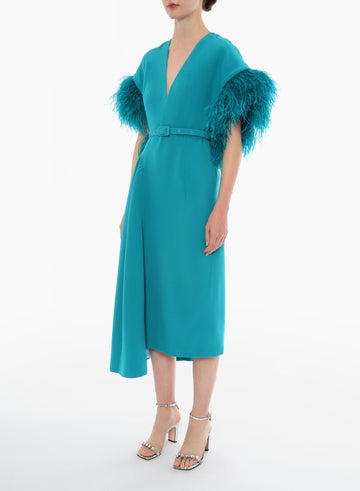 MIRVANA DRESS LAKE BLUE SABLE