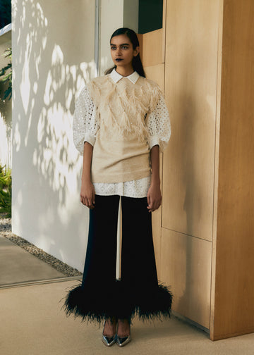 RANDALL TROUSERS BLACK CREPE