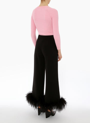 RANDALL TROUSERS BLACK CREPE