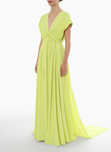 SOMER GOWN WILD LIME SABLE