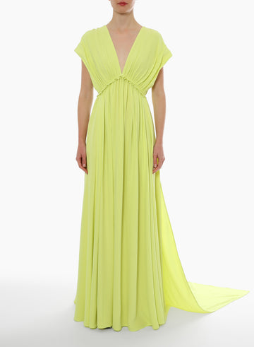 SOMER GOWN WILD LIME SABLE