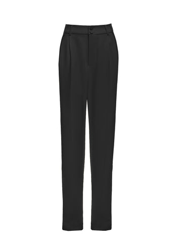 MILES TROUSERS BLACK CREPE